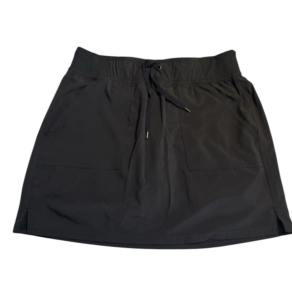 SALE! C9 by Champion Skorts S Black Athletic Skort Drawstring Waist Side Pockets
